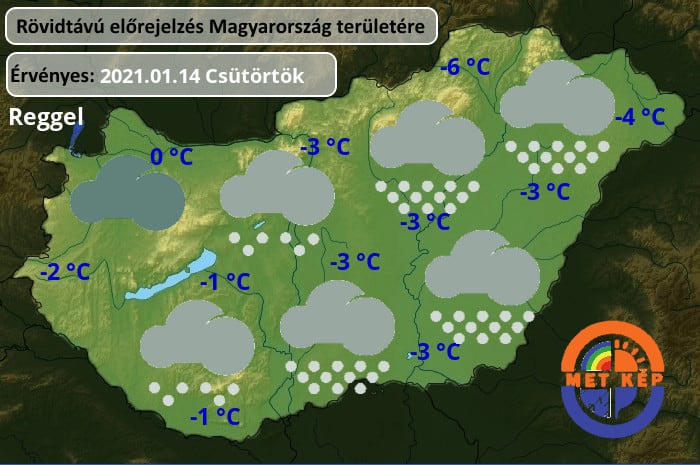 Hosszútávú előrejelzés zord hideg havazás 