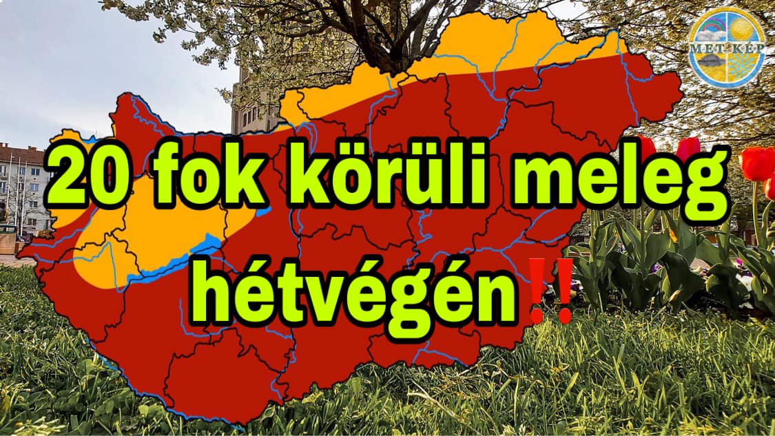 Hétvégére visszatér a 20-22 fok 10