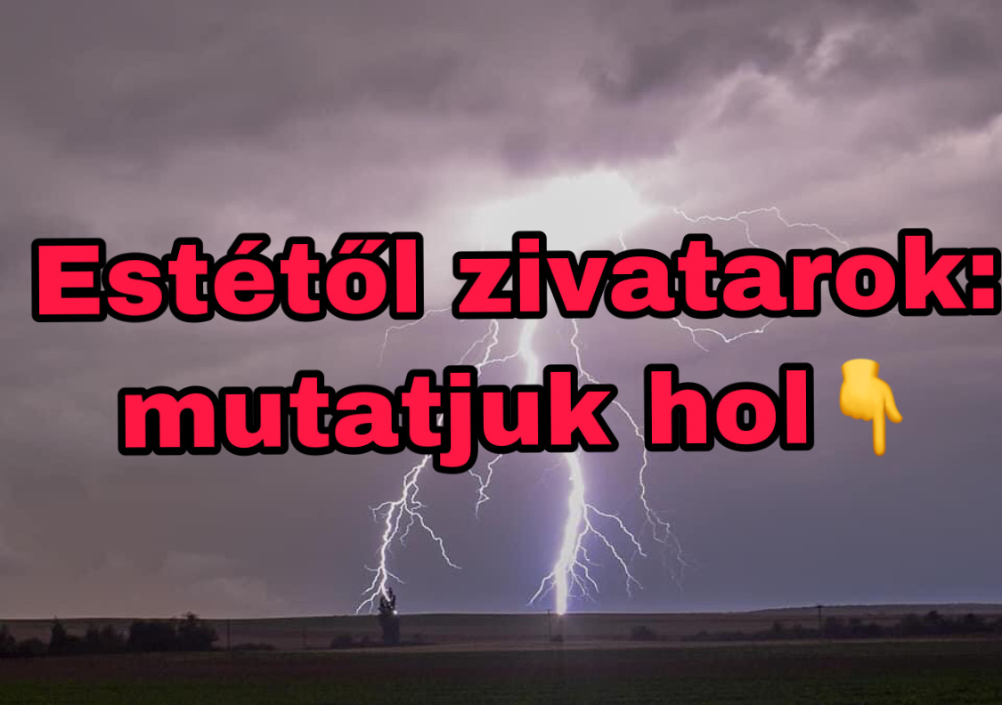 Heves viharok a határon: 3-5cm-es jég, szélvihar! 6