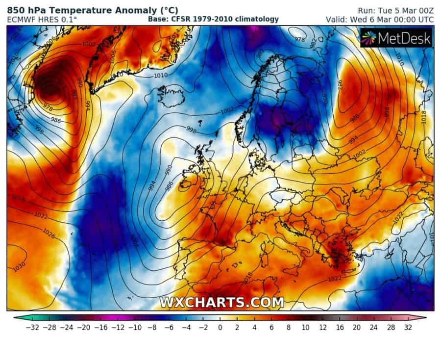 Ciklonok között, avagy rendkívül változékony időjárás Európában 2
