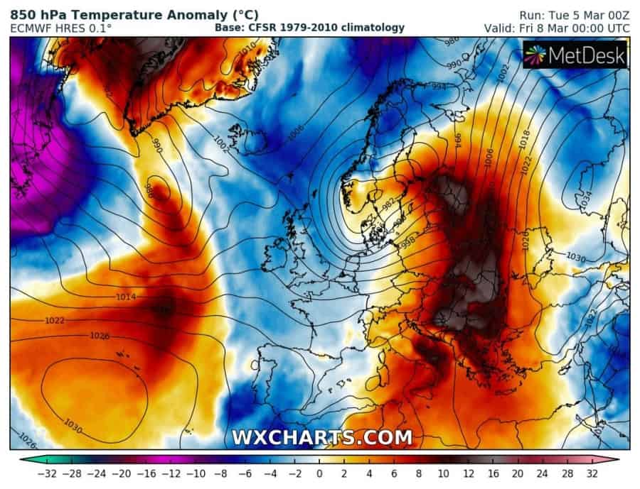 Ciklonok között, avagy rendkívül változékony időjárás Európában 7
