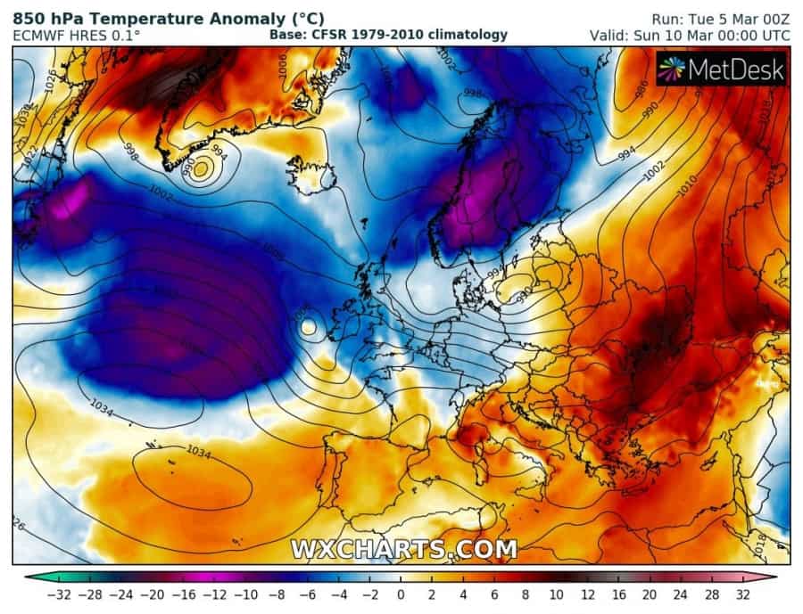 Ciklonok között, avagy rendkívül változékony időjárás Európában 14