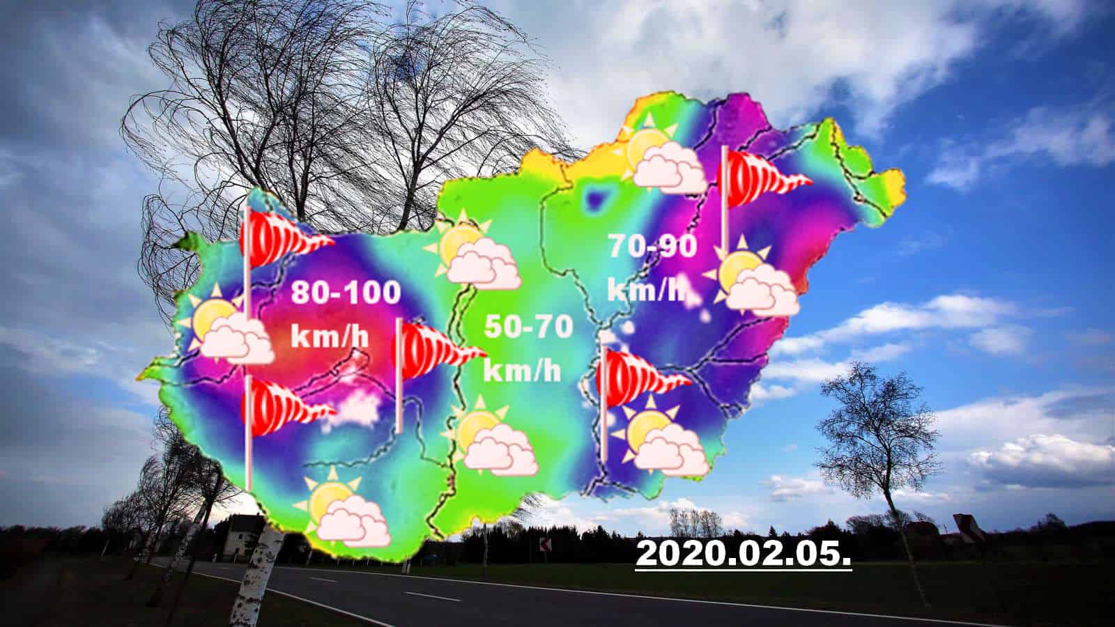 Még mindig sokfelé károkozó szélrohamok okoznak gondokat! 6