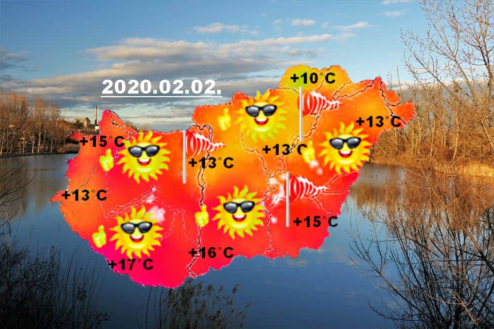 Többfelé közelítjük a 15 fokot, ma még kitart a napos, tavaszi idő 7