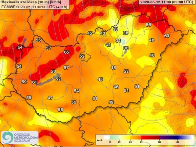 Homokvihart okozhat a Kiskunságban az erős, olykor viharos szél!
