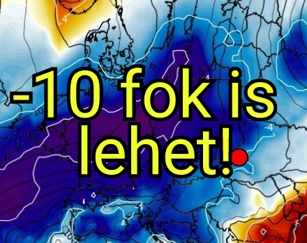 Közel -10 fokos fagyok jöhetnek! 2