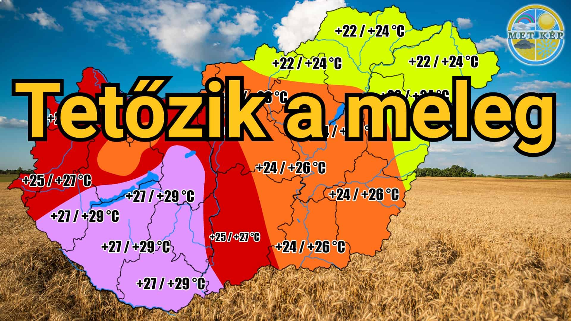 Közel 30 fok lesz holnap! 1