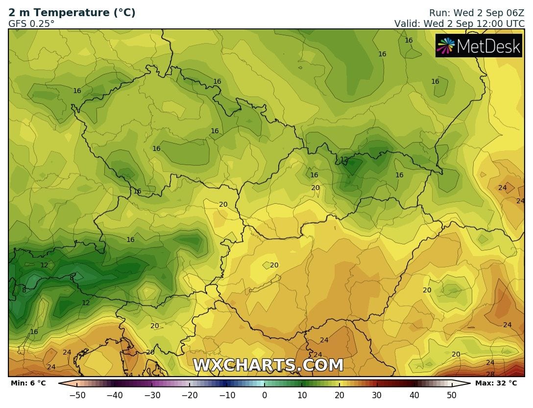 Kora őszies hőmérsékletek