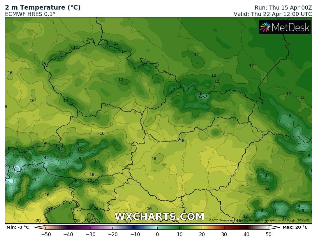 Erőteljes melegedés, a jövő héten már 20 fok is lehet!