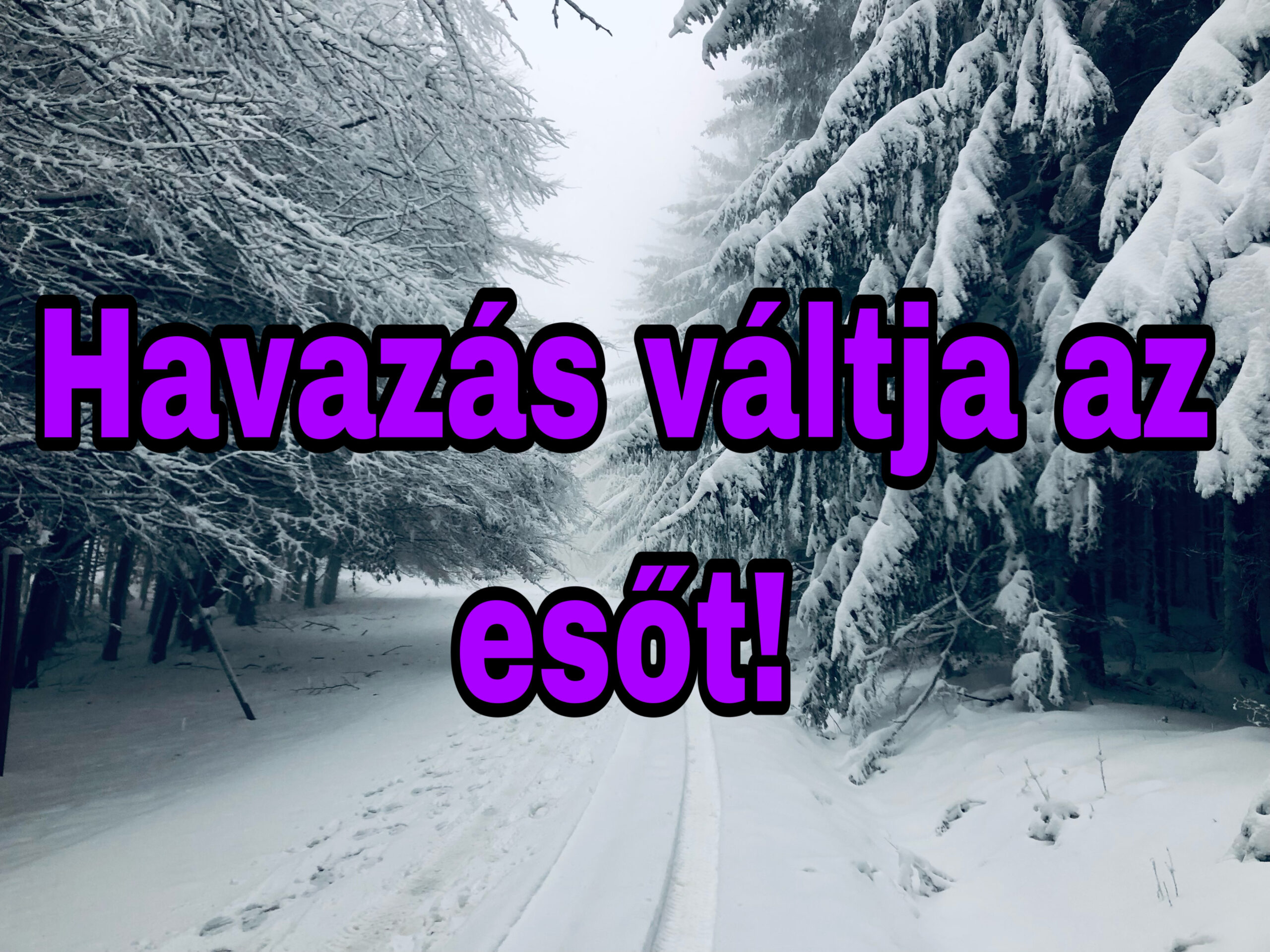 Következő órák: havazásba válthat át az eső! 1