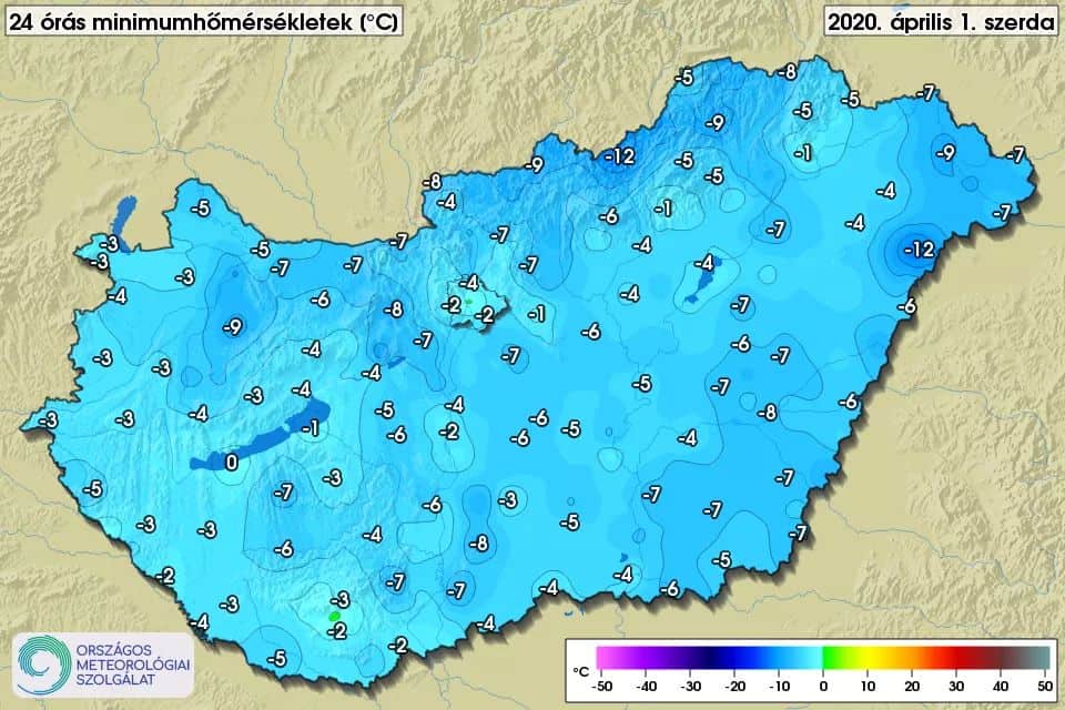 Hidegrekord dőlt Zabaron