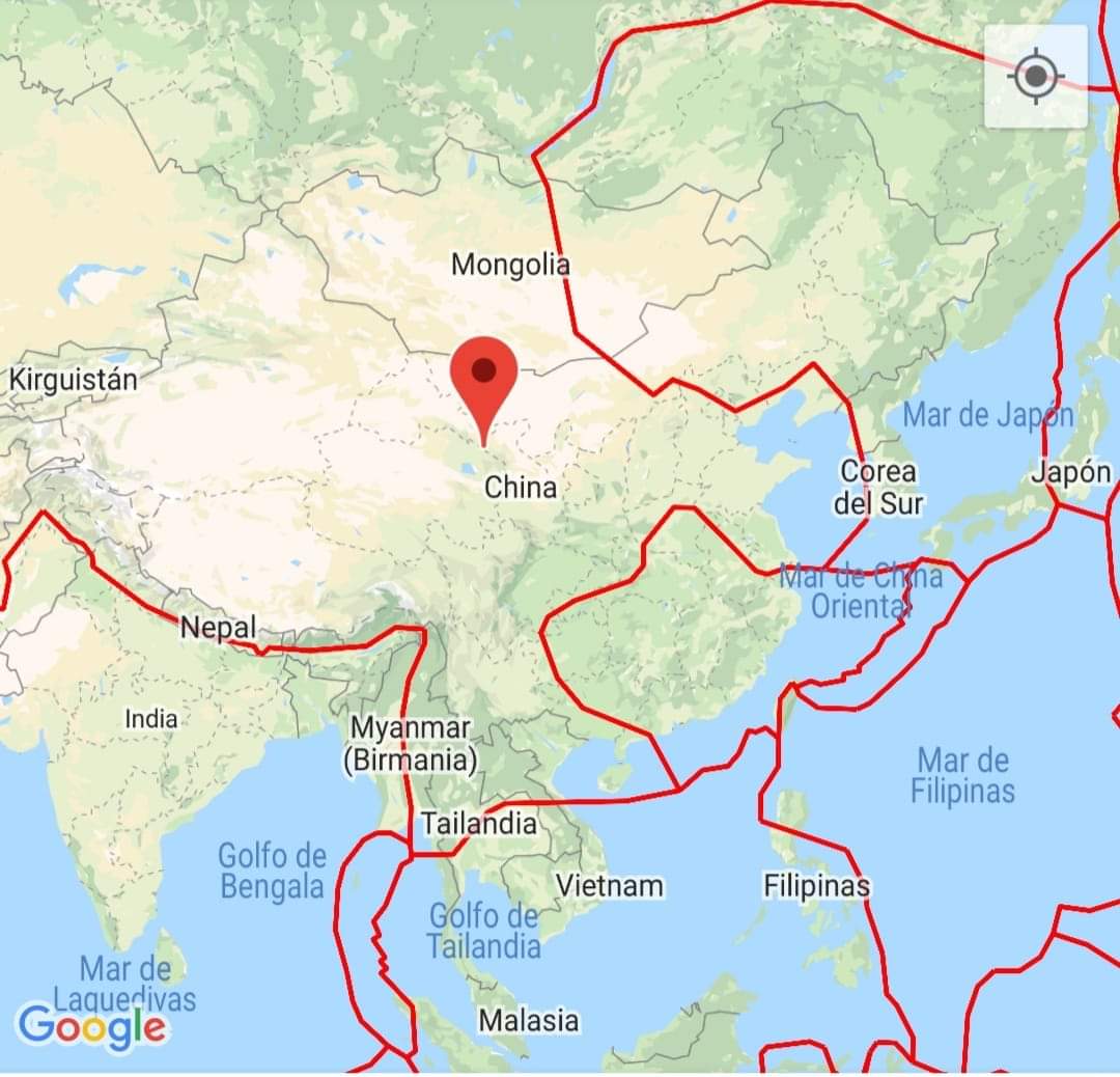 Földrengés Kína