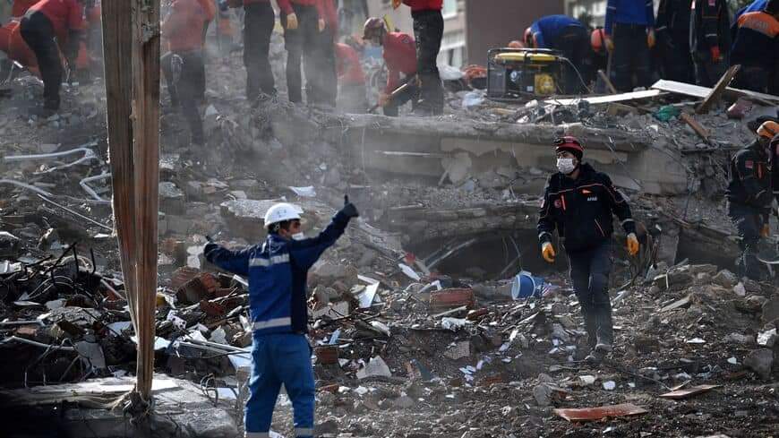 Földrengés Törökország Szíria halottak