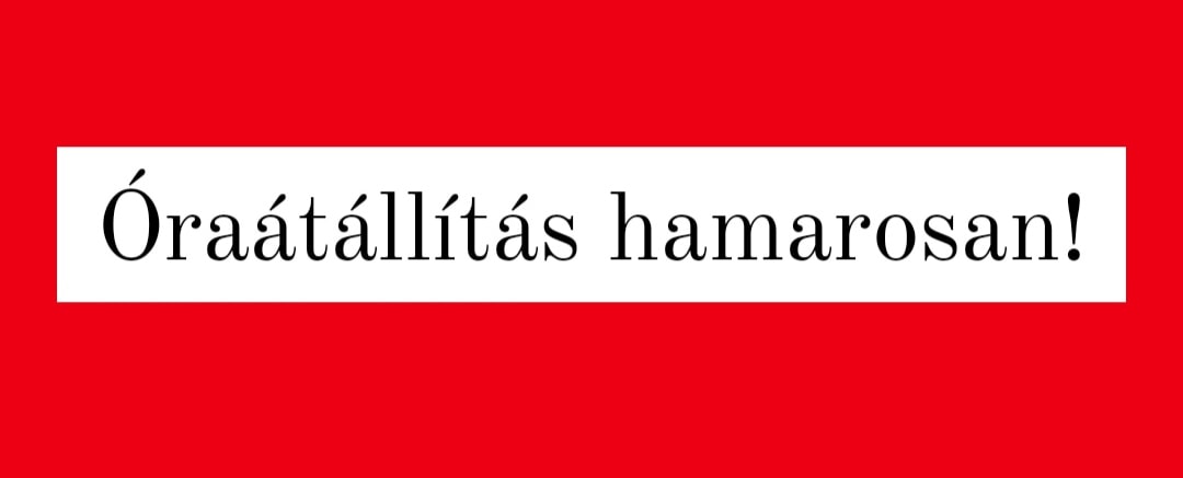 Ekkor lesz óraátállítás októberben: 5