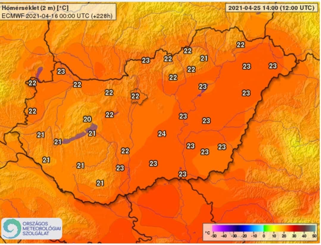 Jövő hét 25 fok tavasz