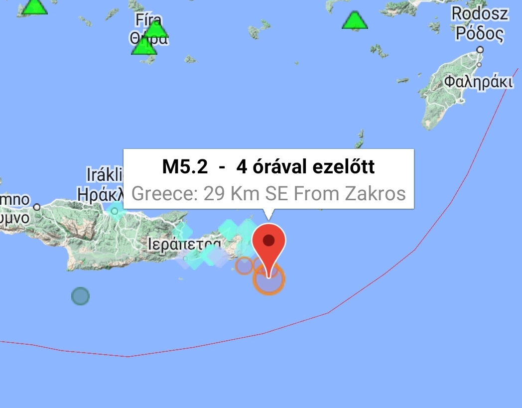 Görögország földrengés 