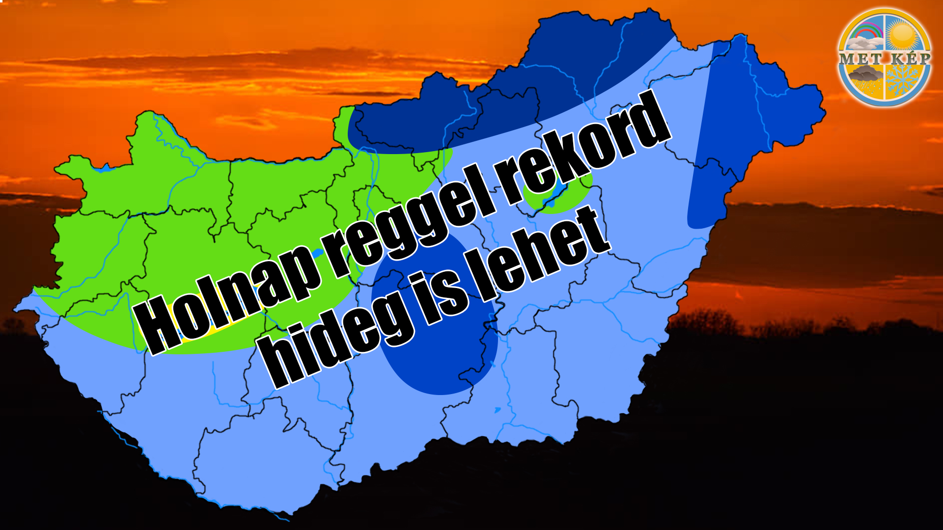 Nagyon hideg lesz a reggel: akár 5 fok is lehet! 4