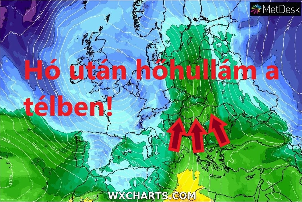 "Hőhullám" érkezik a jövő hét közepén, viharos széllel! 5
