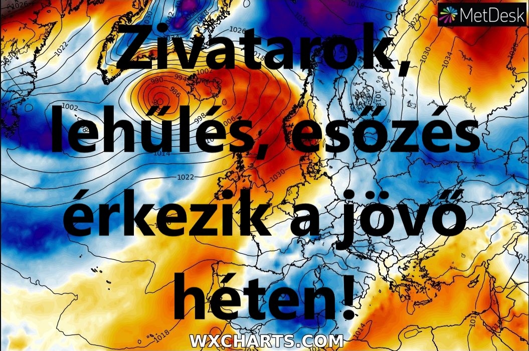 Zivatarok, lehűlés, esőzés érkezik a jövő héten! 9