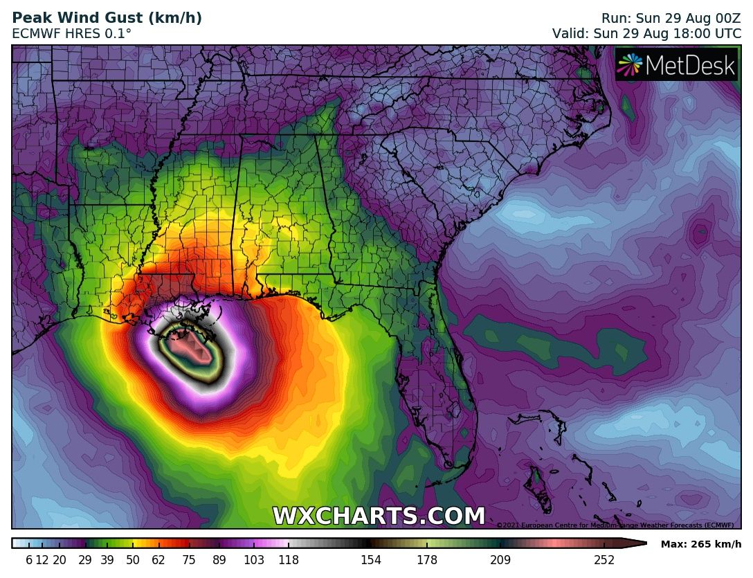 Hurrikán Ida New Orleans