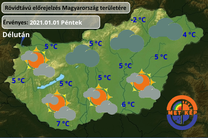 Csapadékos Szilveszter fagy