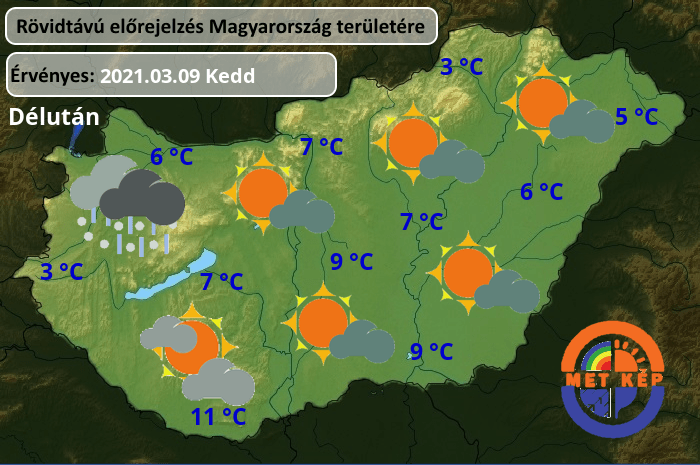 Hosszútávú előrejelzés fagy meleg csapadék 