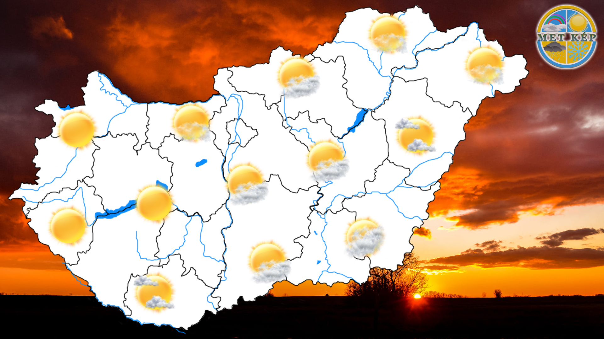 Ma: fagyos reggel után, napos, felhős idő várható! 7