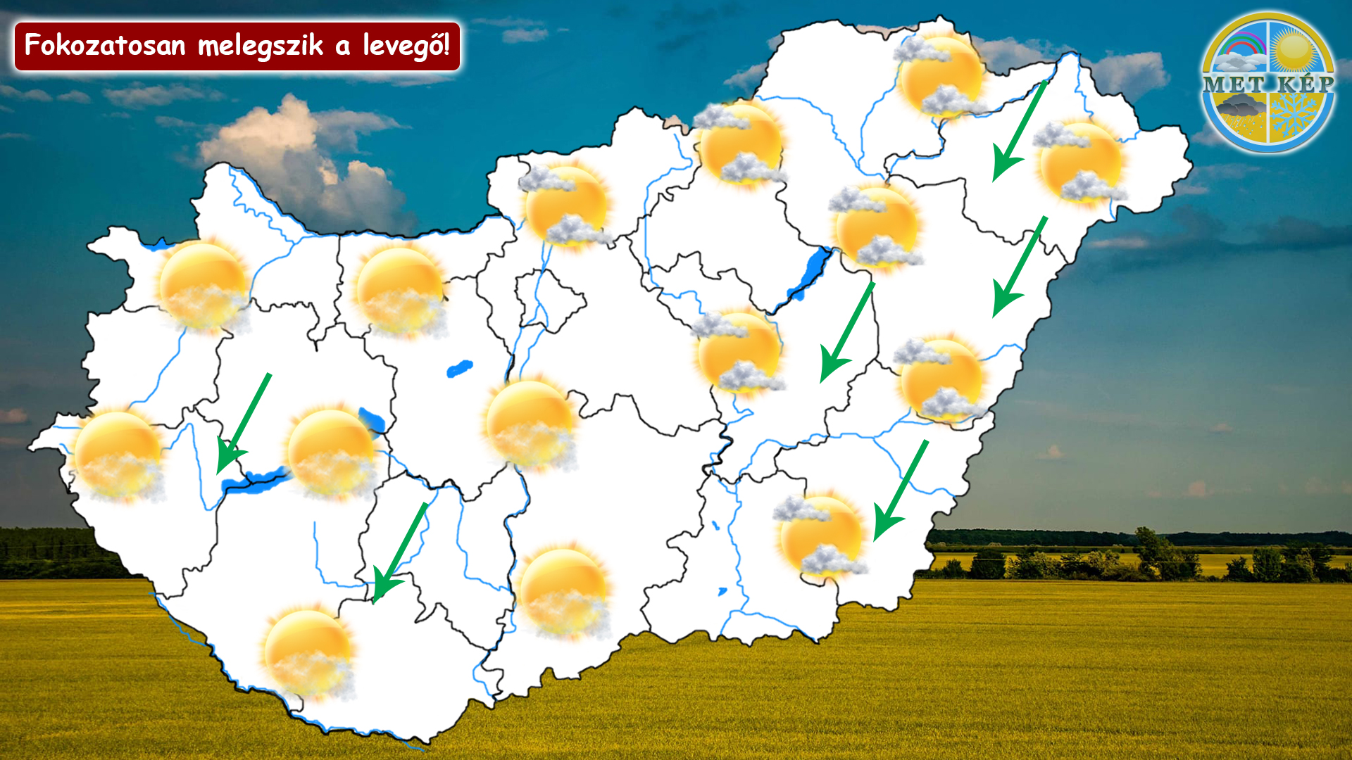 Fokozatosan melegszik a levegő! 3