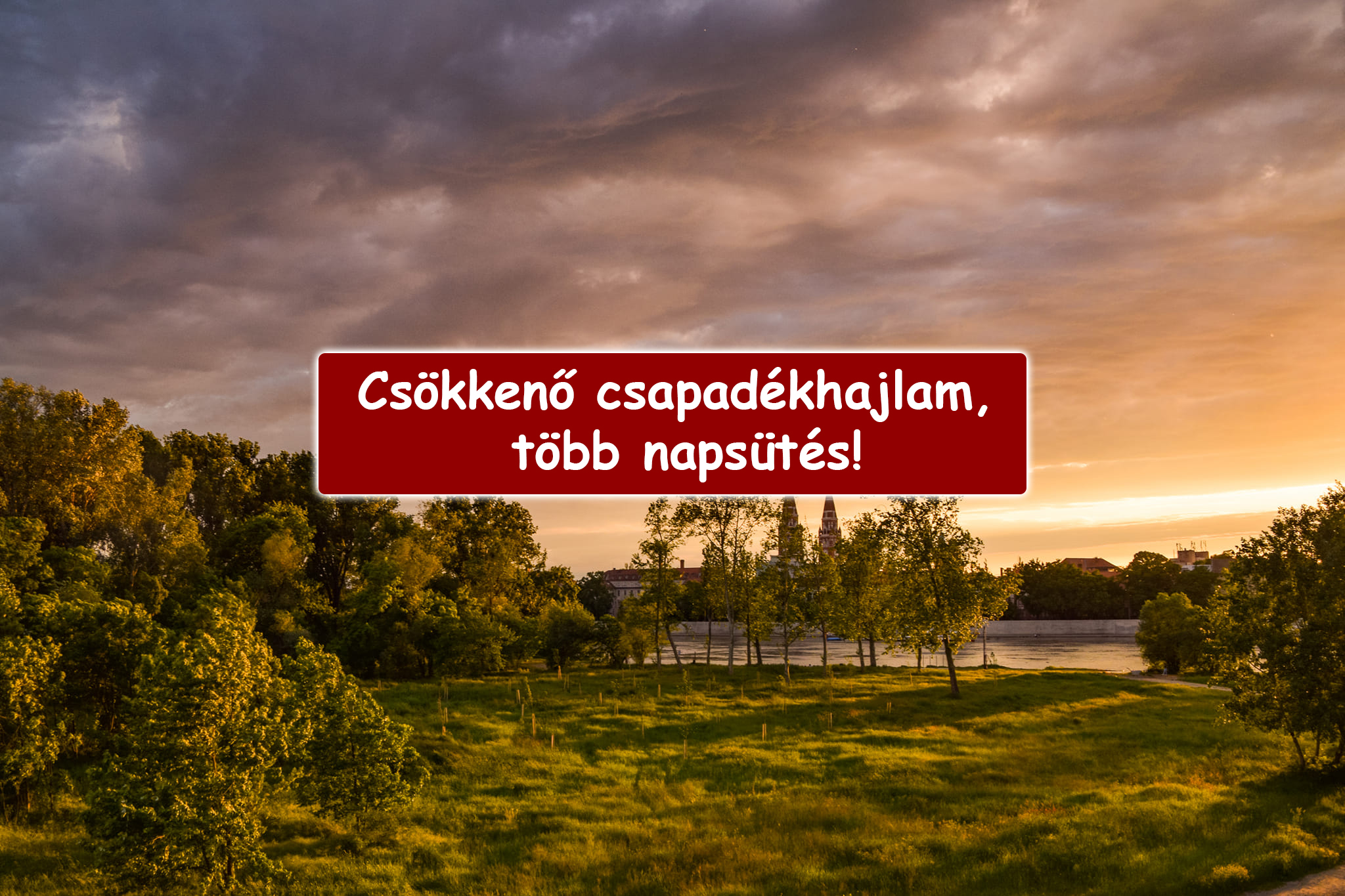 Csökkenő csapadékhajlam, több napsütés! 3
