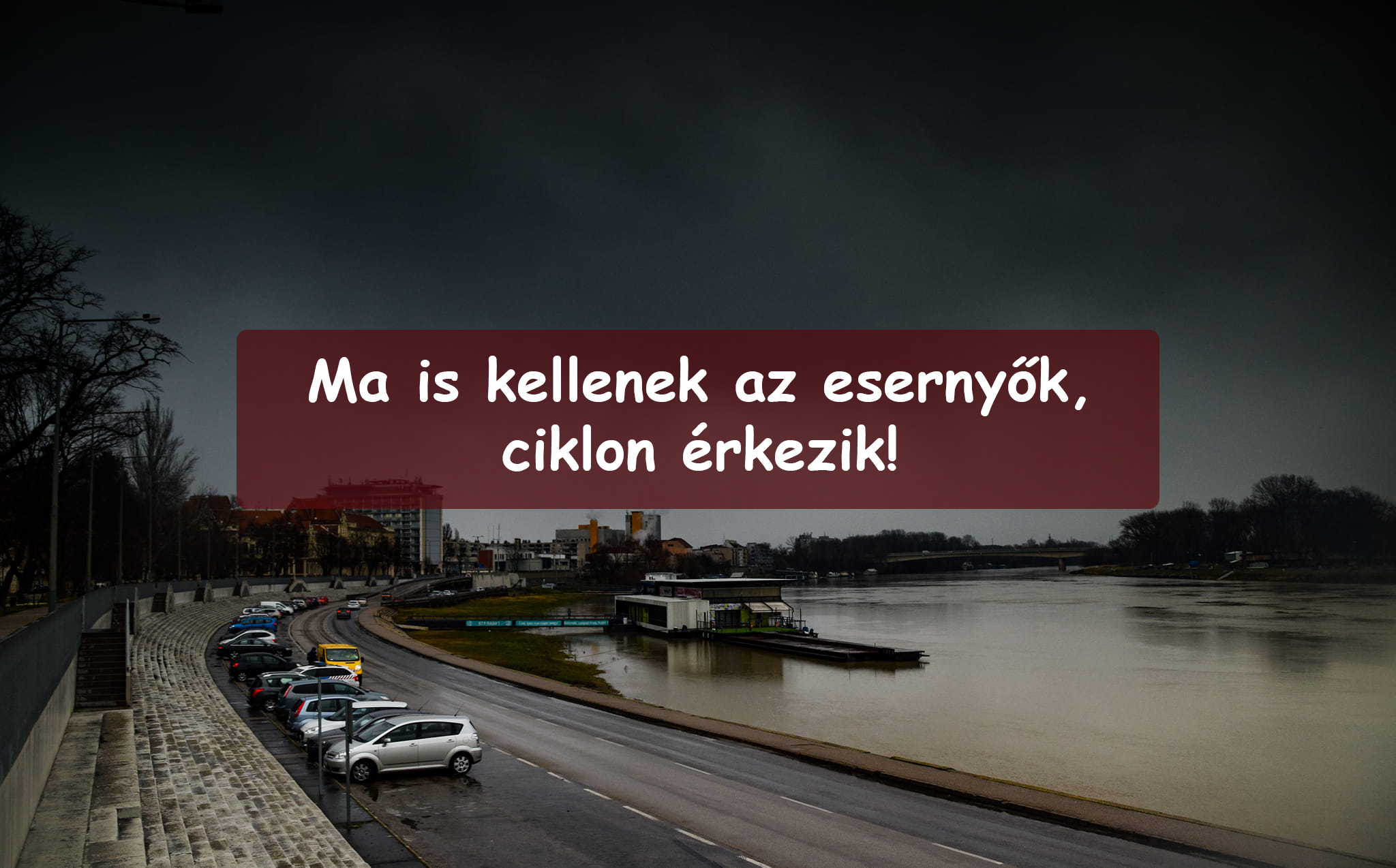 Ma is kellenek az esernyők, ciklon érkezik! 9