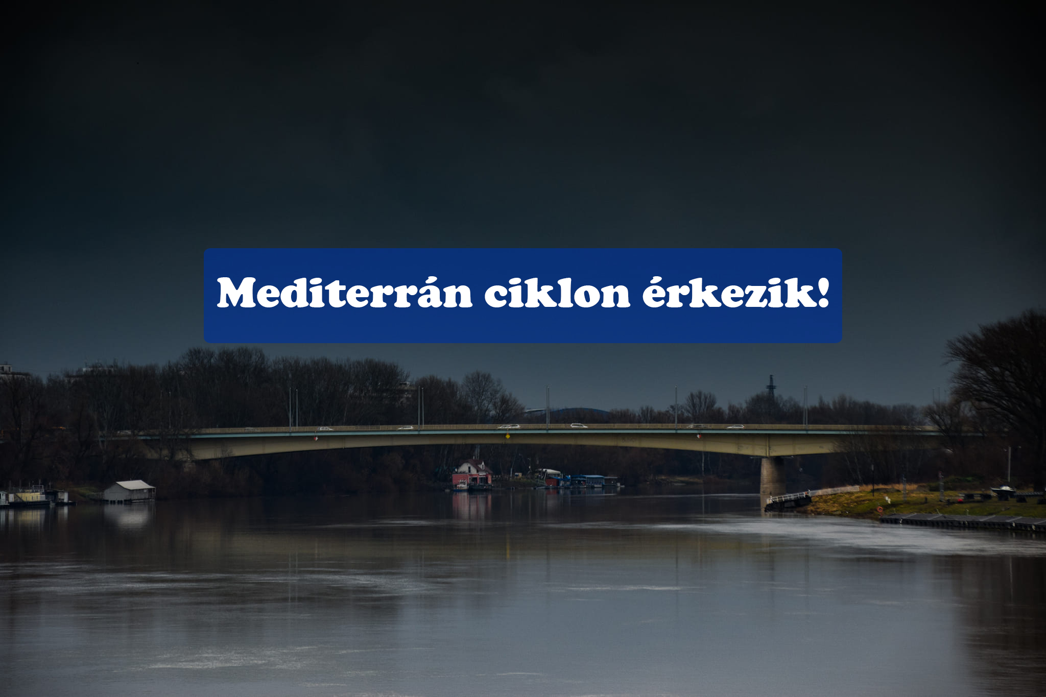 Mediterrán ciklon érkezik, többfelé számíthatunk esőre! 9