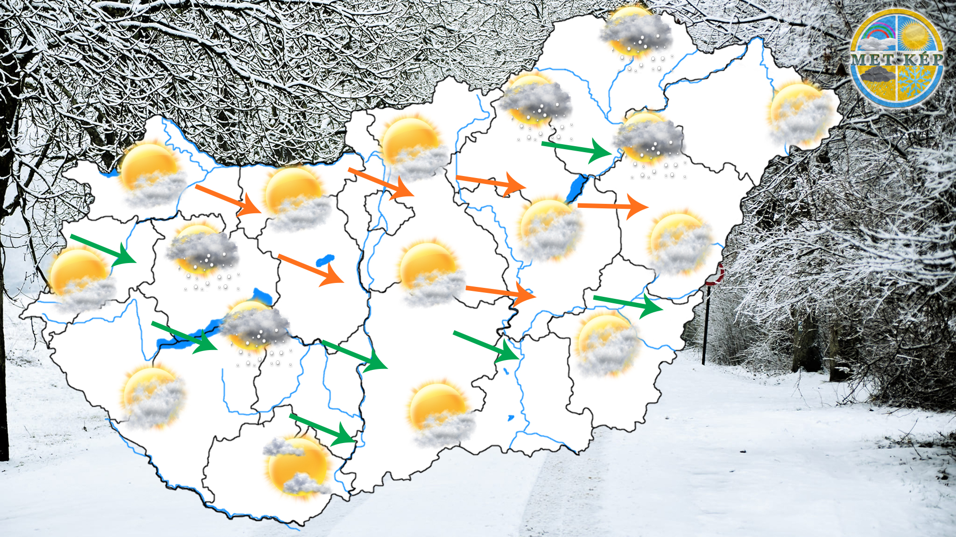 Fagyos hétkezdet, néhol még eshet a hó! 10