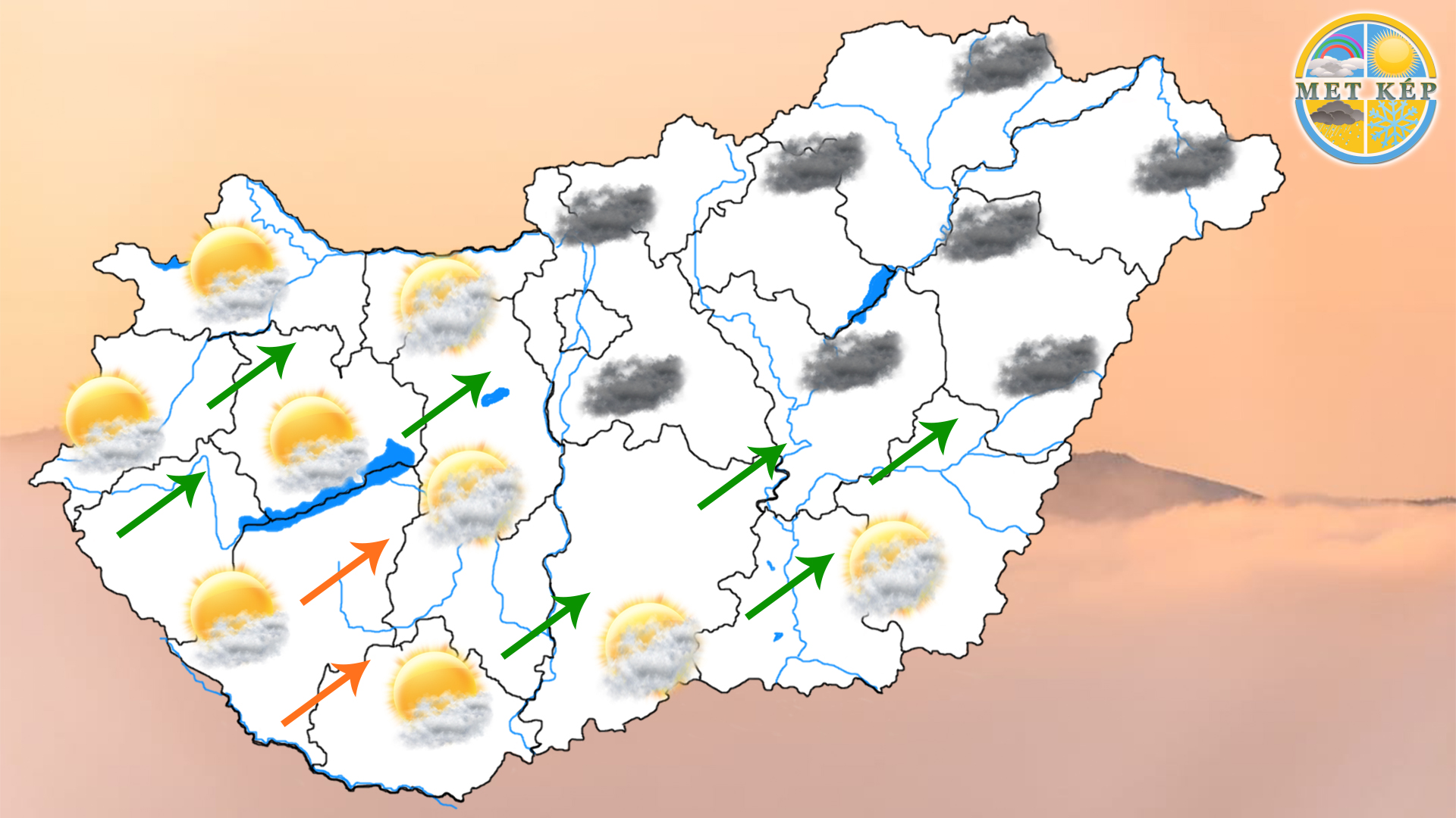 Az év utolsó napján a napsütés és a köd harcáé lesz a főszerep! 1