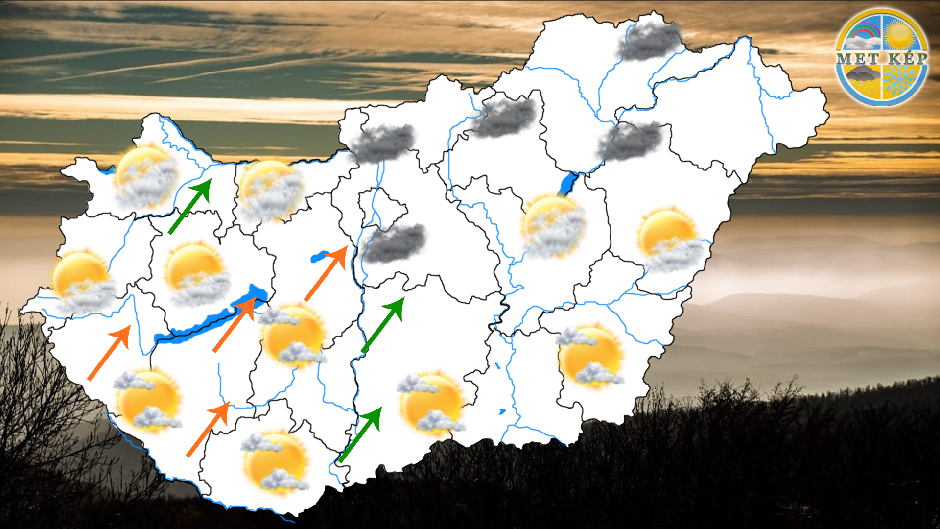Naposabb dél, északon borult marad az idő! 4