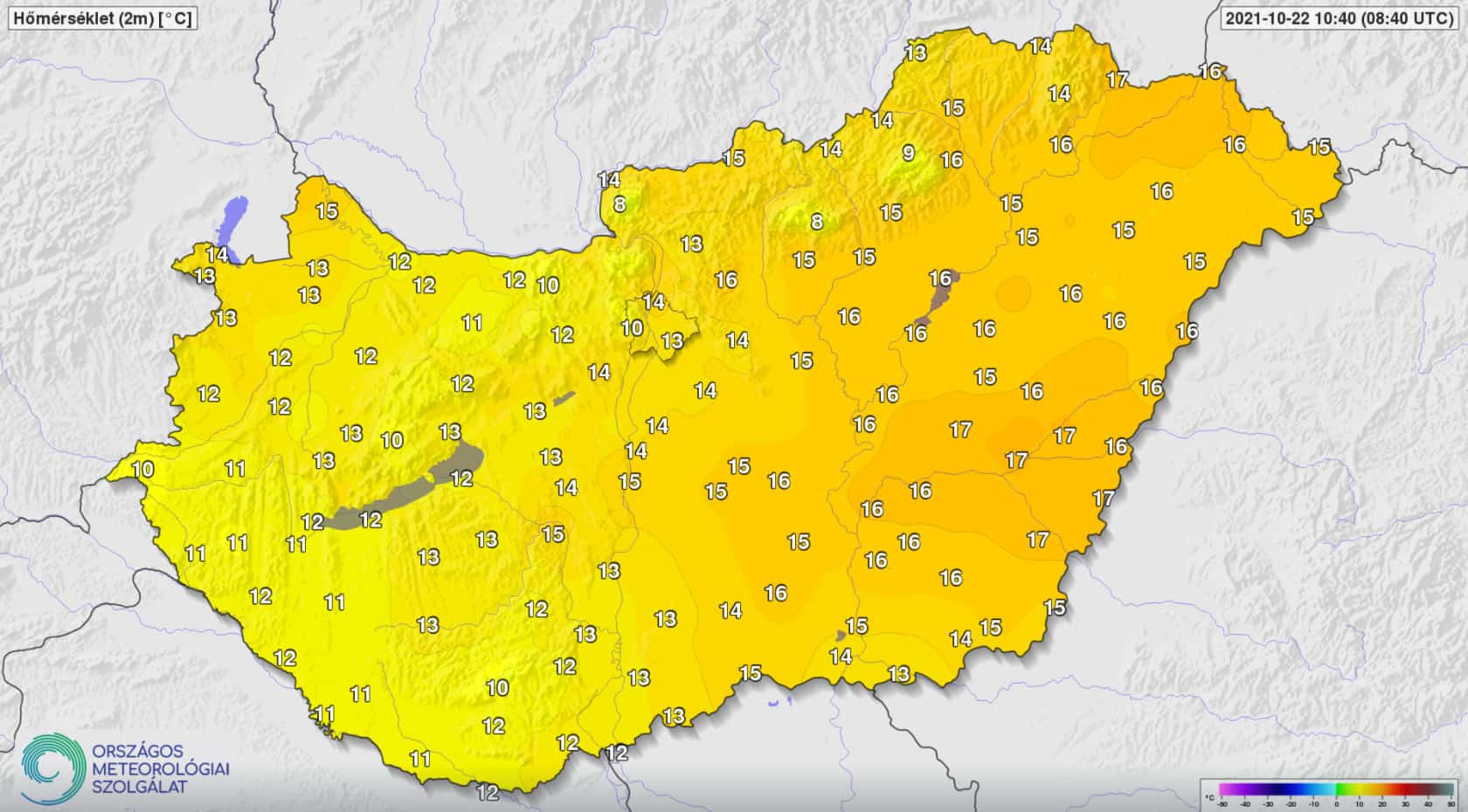 Itt a hidegfront, hatalmas a hőkontraszt hazánkban!