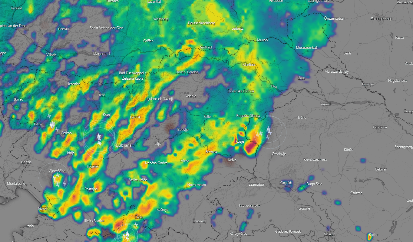 Szupercella igyekszik a délnyugati határ felé!