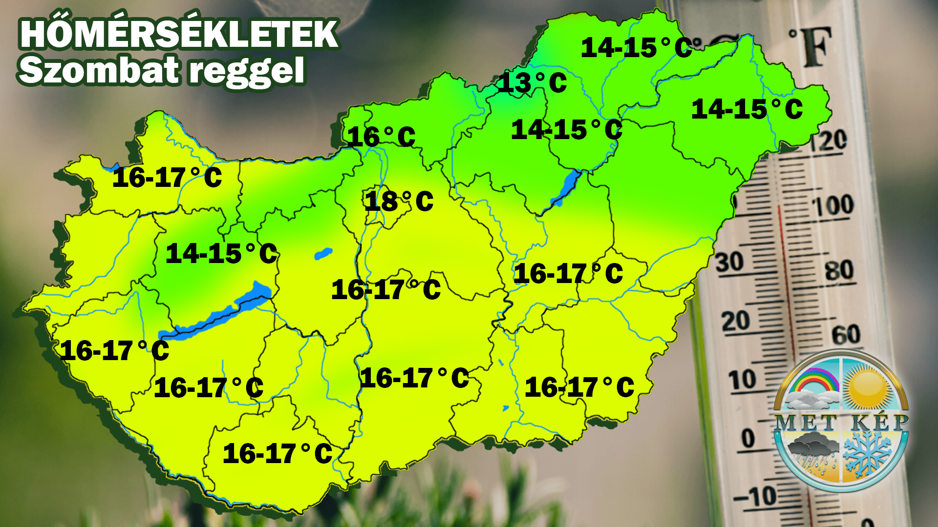 Továbbra is hidegek az éjjelek, főként északon!