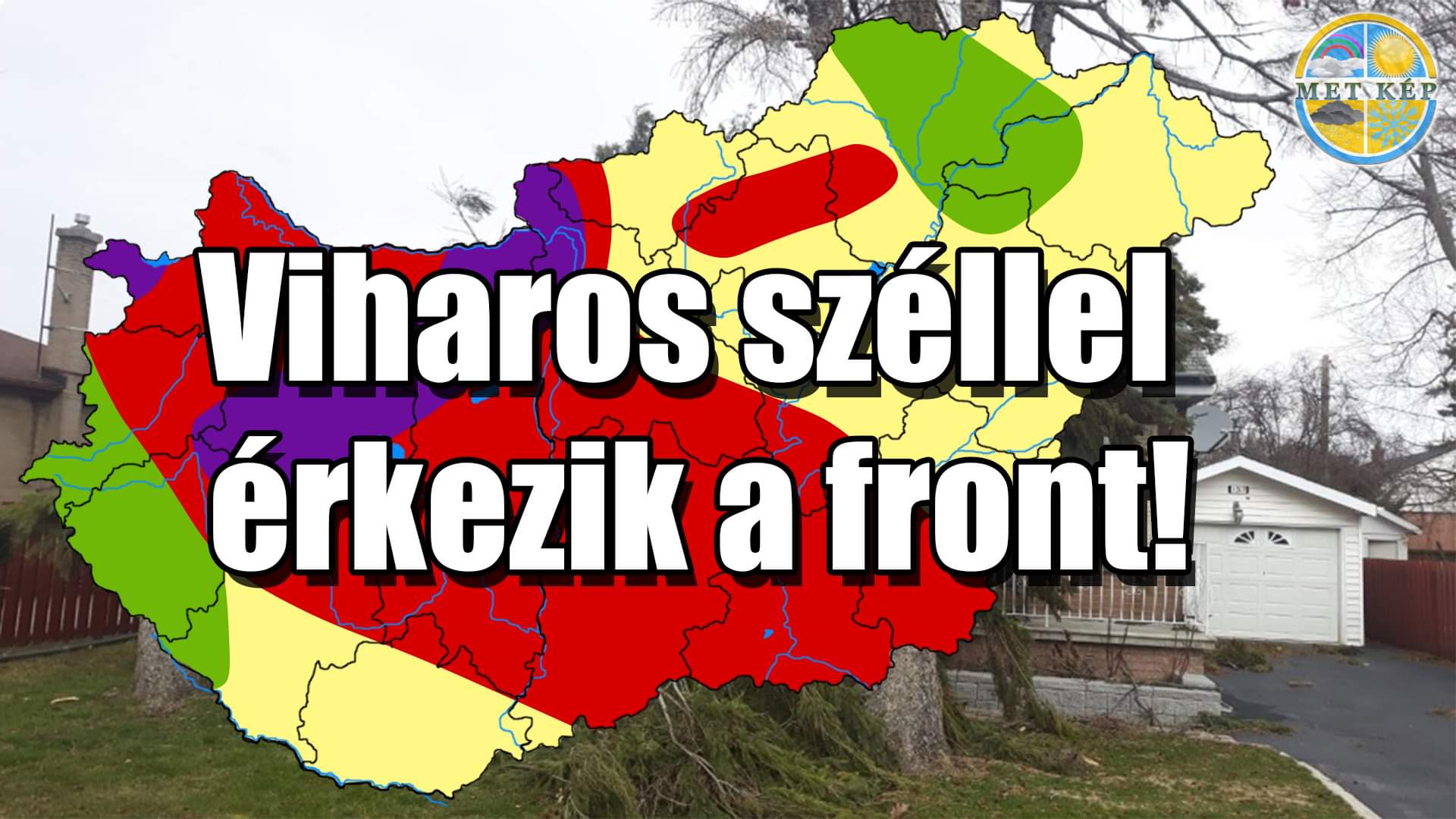 Érkezik a hidegfront: viharos szél, záporok, lehűlés! 4