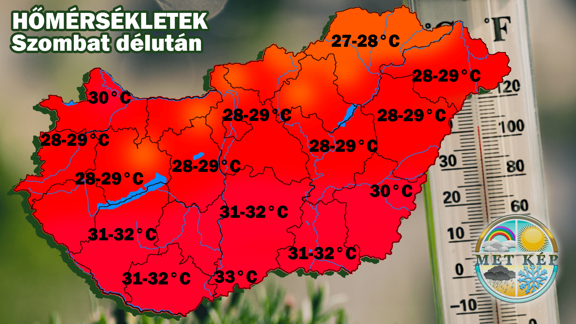 Kánikula várható a déli részeken!