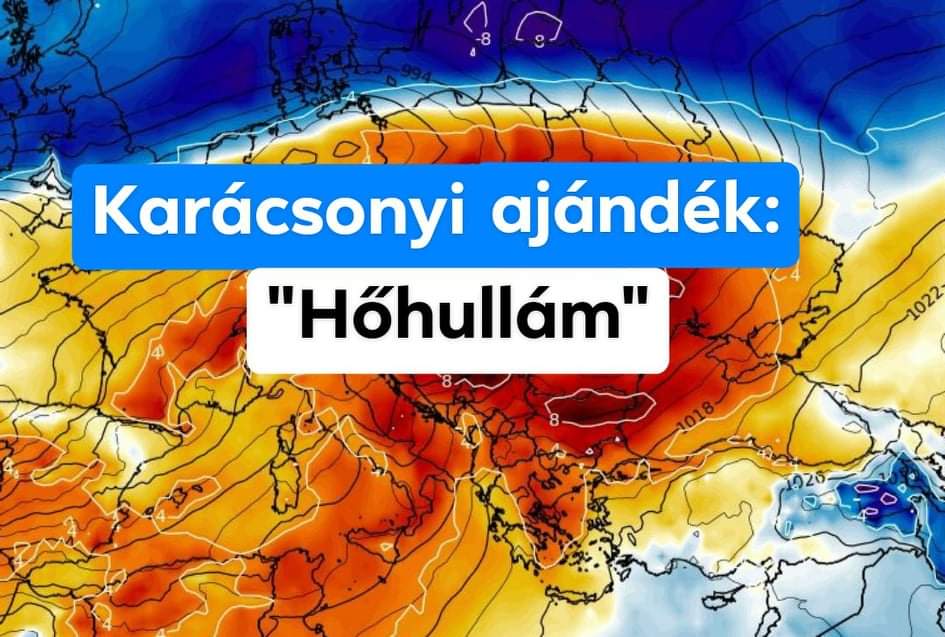 "Hőhullám" érkezhet karácsonyra: 15-17 fokos melegedés! 9