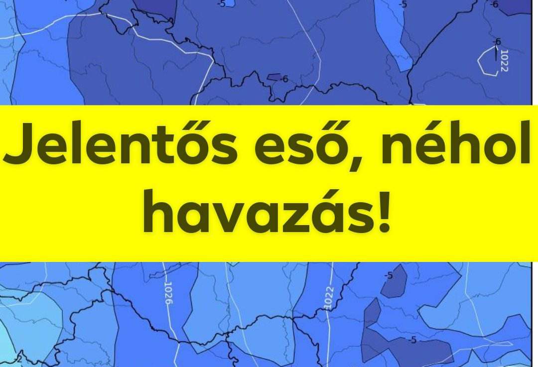 Mediterrán ciklon érkezik: esőzés, néhol havazás! 6