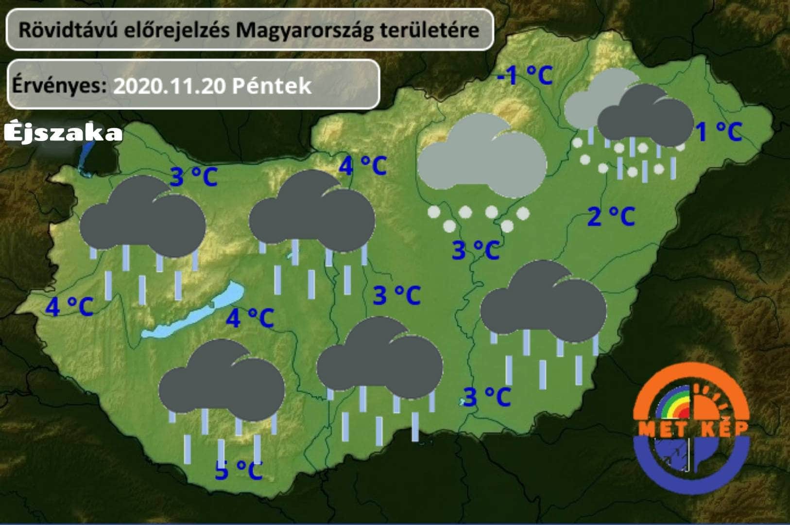 Hidegfront hózáporok