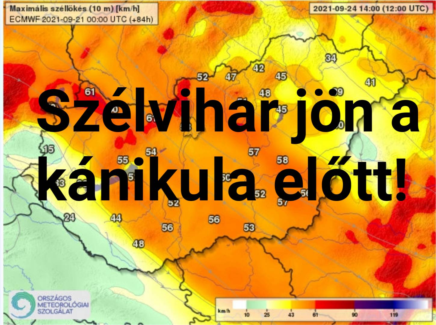 Szélviharral újabb hidegbetörés jön a kánikula előtt! 9