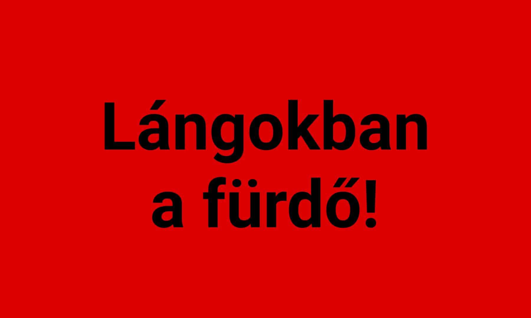 Lángol a Tamási Termálfürdő! 4