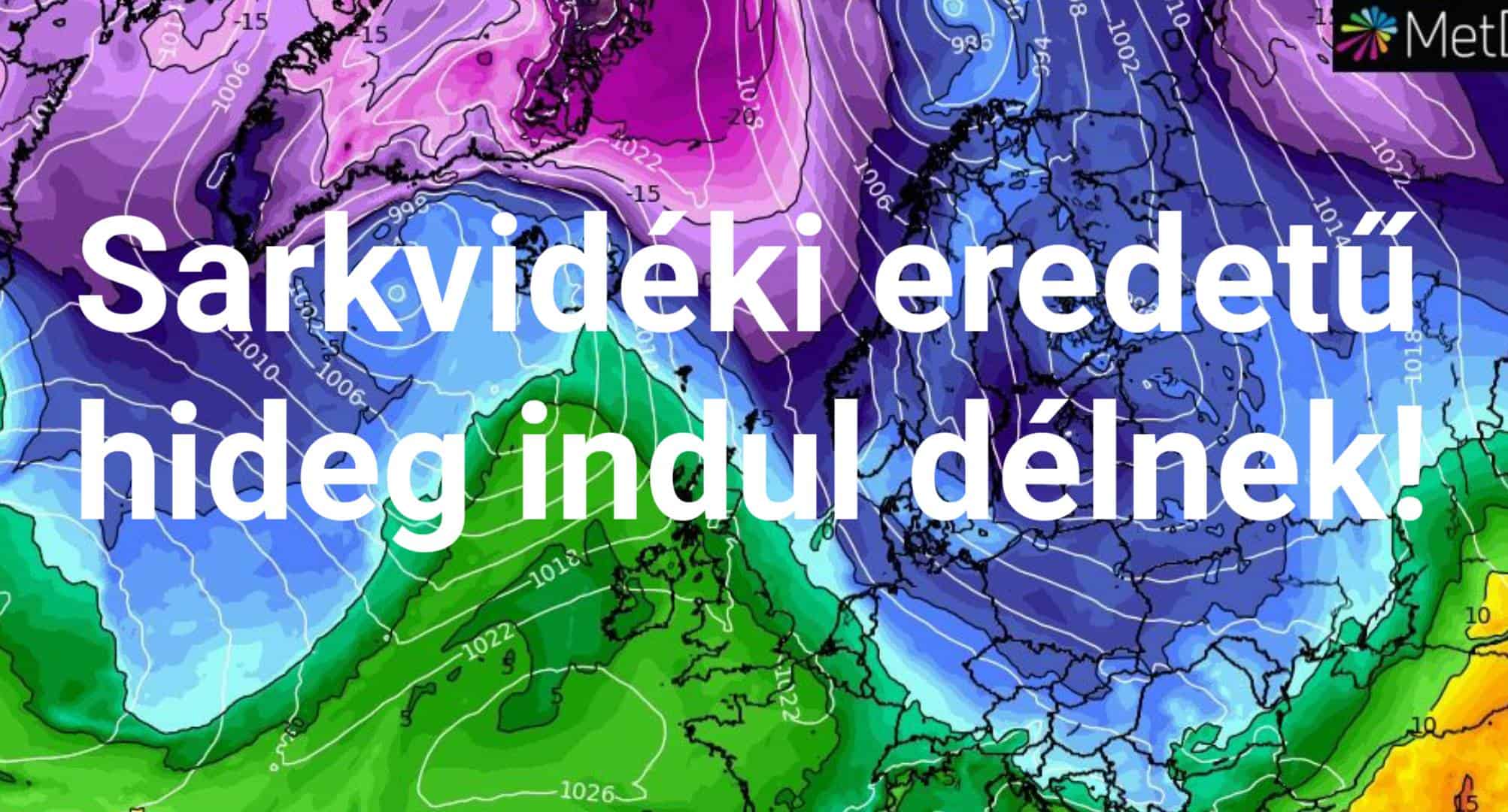 Sarkvidéki hidegleszakadás éri el Európát! 3