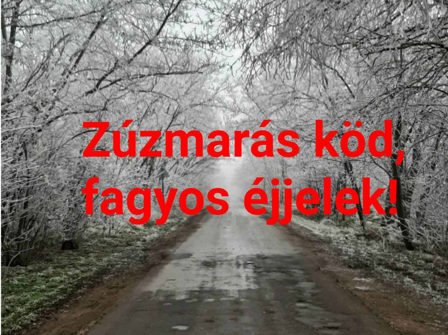 Zúzmarás köd, hideg napok, fagyos éjszakák! 1