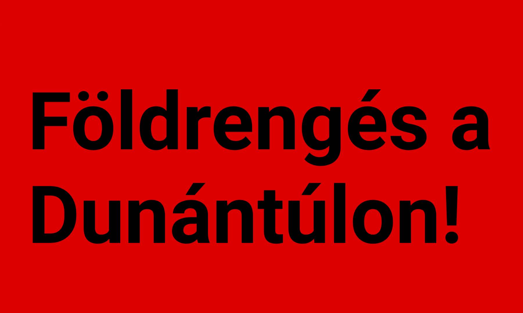 Földrengés volt a Dunántúlon! 9