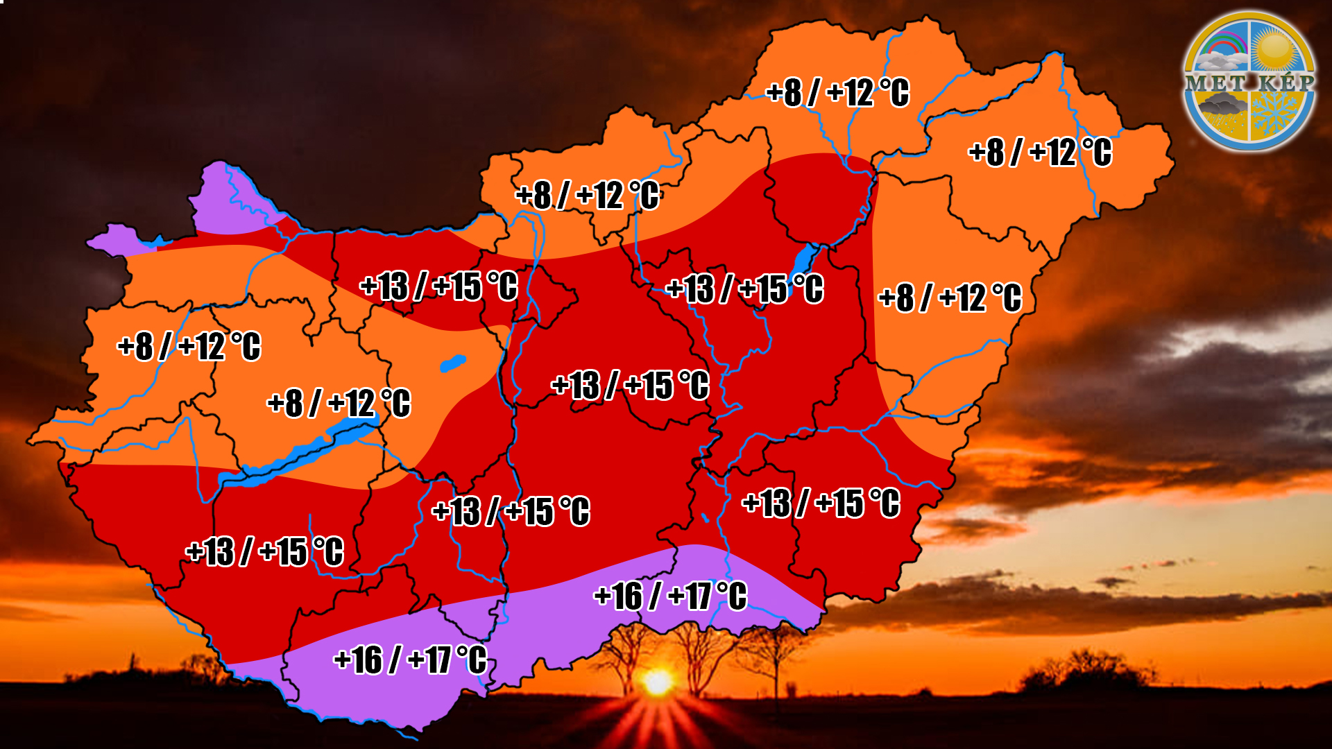 Meleg szombat hétvége időjárás előrejelzés 