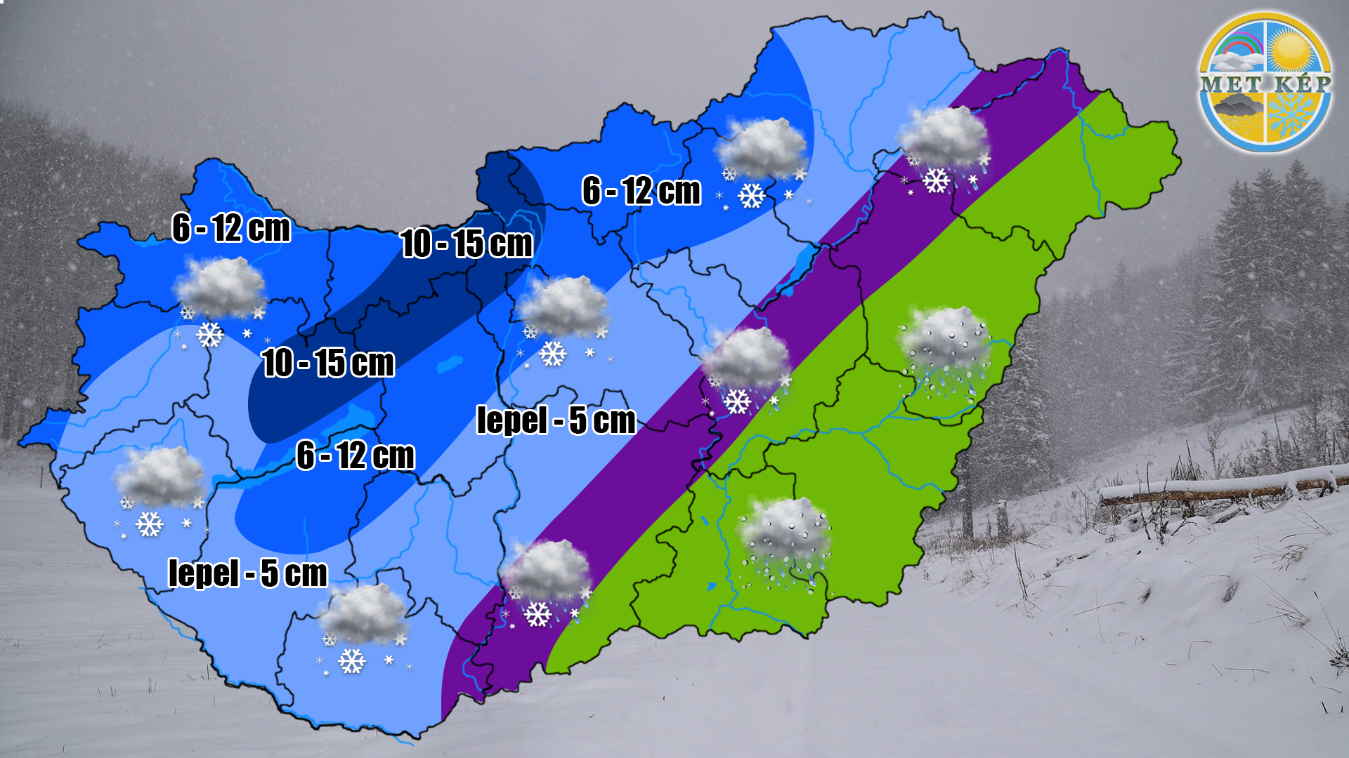 Holnap hó időjárás előrejelzés 