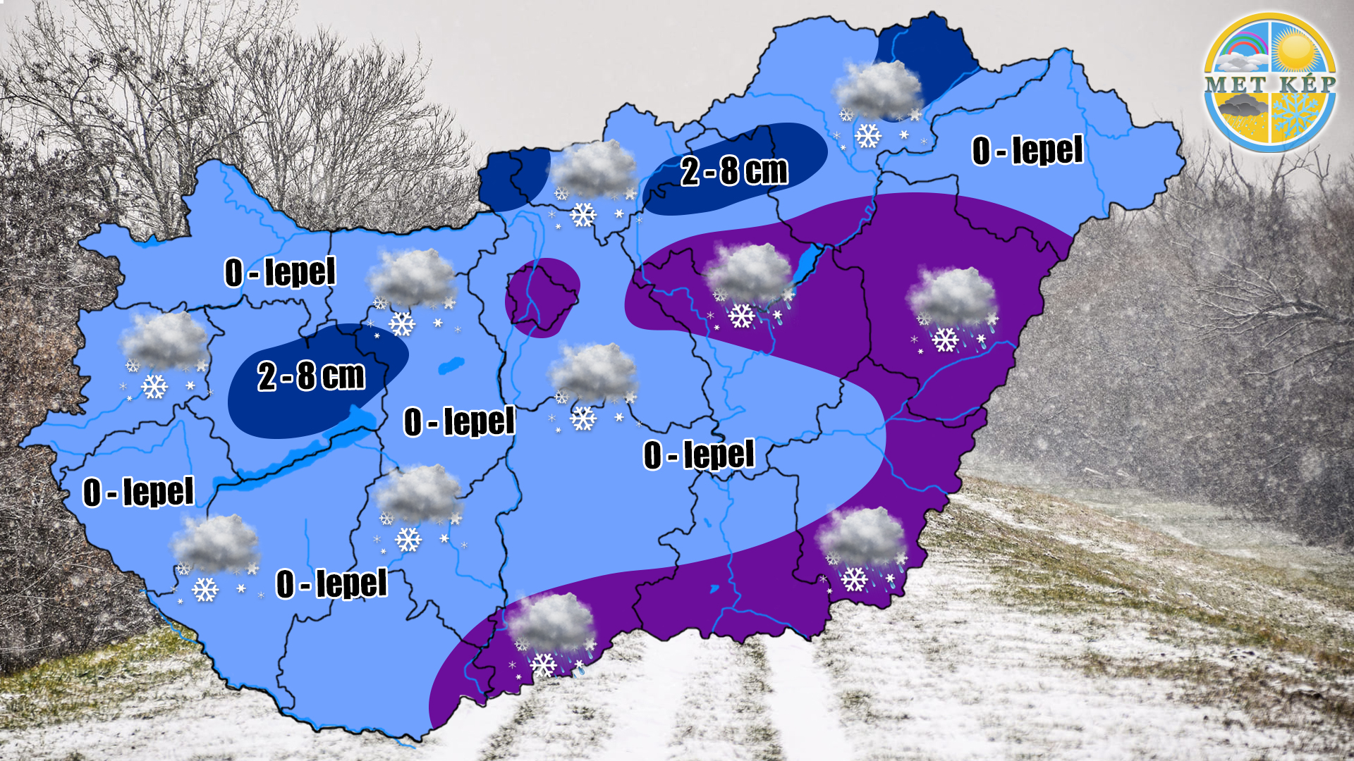 Hó havazás időjárás 